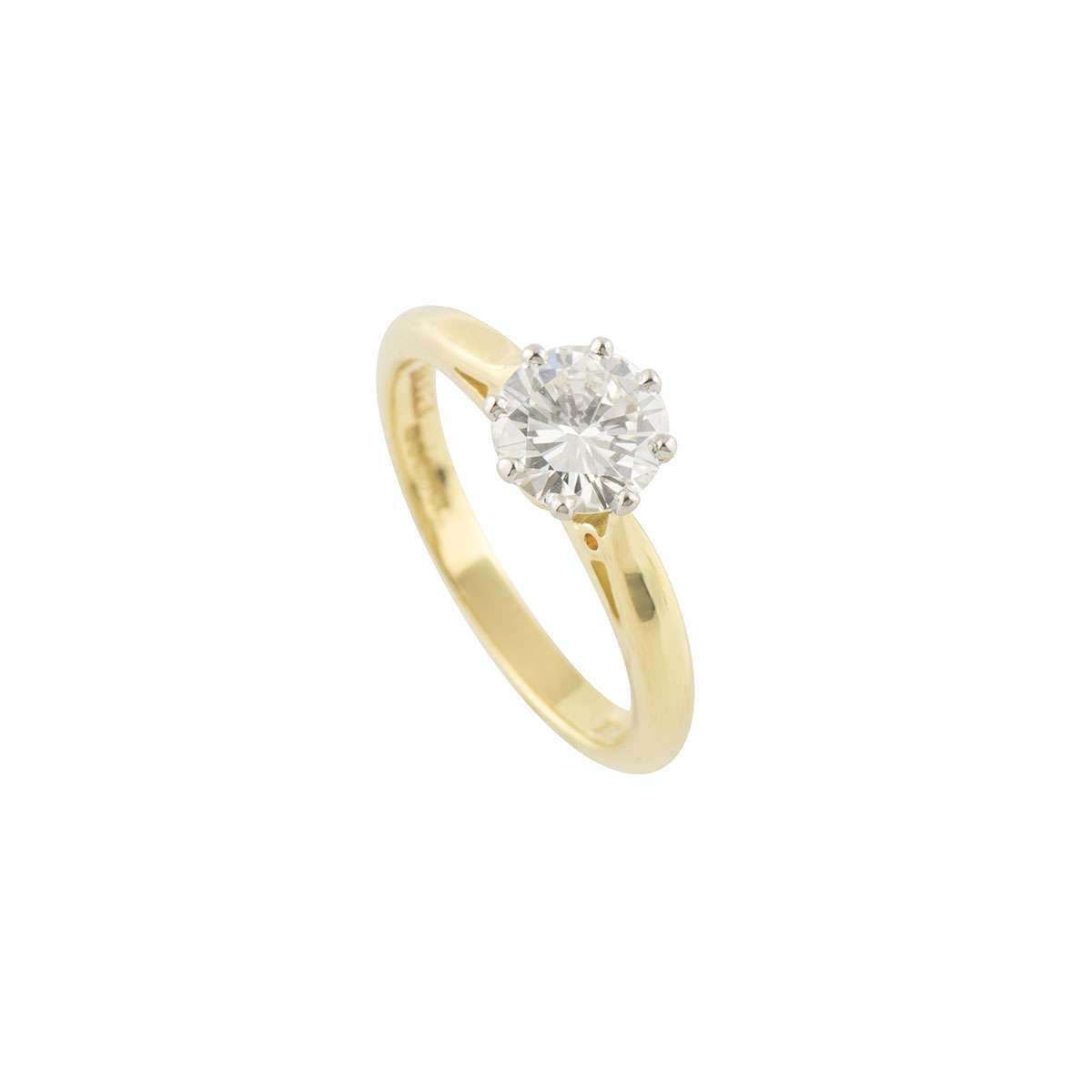 Yellow Gold?Diamond Engagement Ring | Rich Diamonds